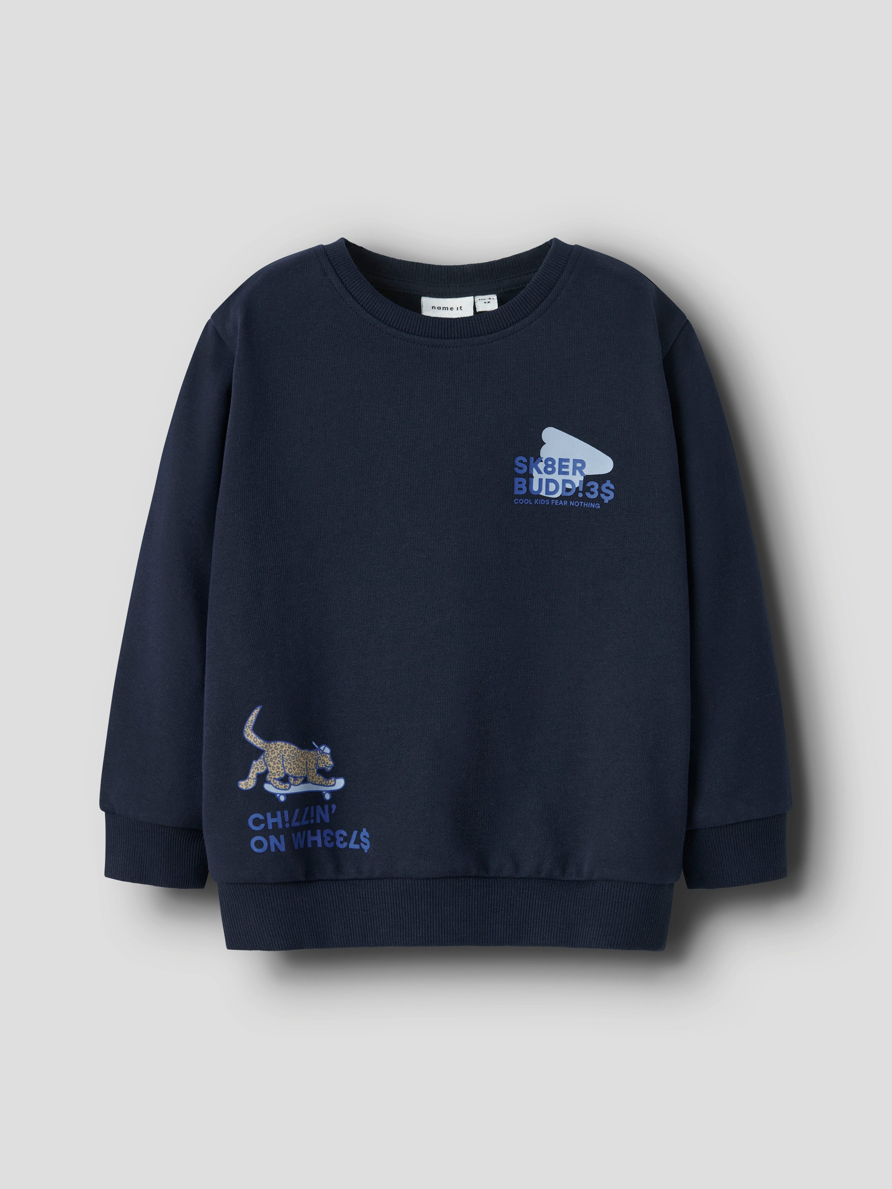 Sweat-shirt Name It Nmmnolan Pour Garçon - Manches Longues, Col Rond, Coupe Décontractée | Sweat Confortable Automne, Vêtement Enfant Basique - 7